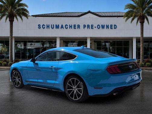 Grabber Blue 2023 Ford Mustang EcoBoost