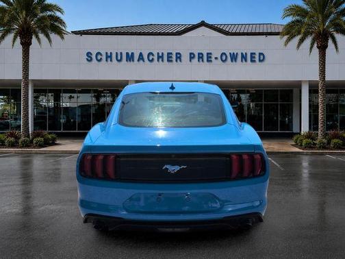 Grabber Blue 2023 Ford Mustang EcoBoost