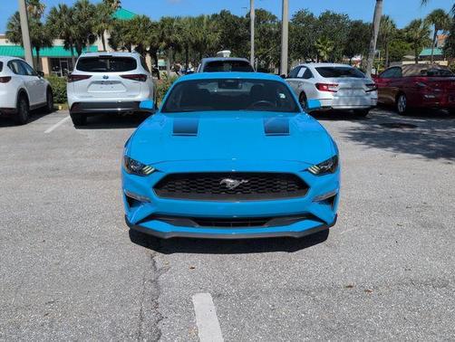 Grabber Blue 2023 Ford Mustang EcoBoost