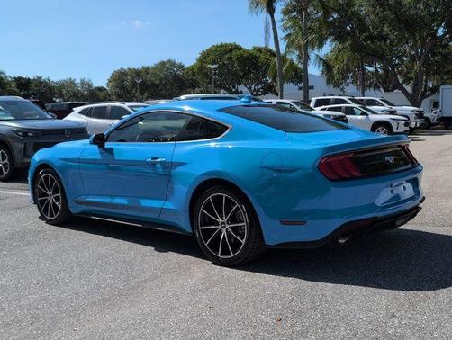 Grabber Blue 2023 Ford Mustang EcoBoost