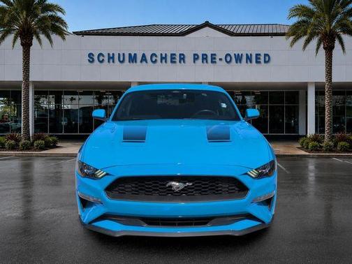 Grabber Blue 2023 Ford Mustang EcoBoost