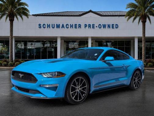 Grabber Blue 2023 Ford Mustang EcoBoost