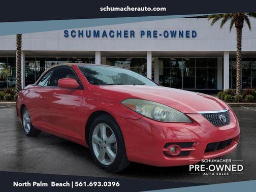 Super Red 2008 Toyota Camry Solara SLE