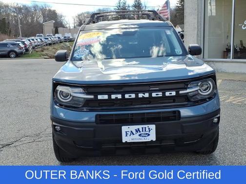 AZURE GRAY METALLIC TRI-COA 2024 Ford Bronco Sport OUTER BANKS
