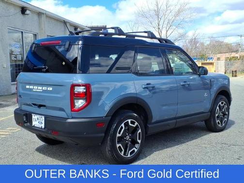 AZURE GRAY METALLIC TRI-COA 2024 Ford Bronco Sport OUTER BANKS