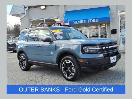 AZURE GRAY METALLIC TRI-COA 2024 Ford Bronco Sport OUTER BANKS