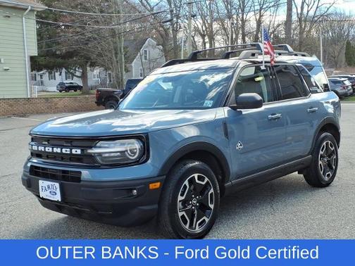 AZURE GRAY METALLIC TRI-COA 2024 Ford Bronco Sport OUTER BANKS
