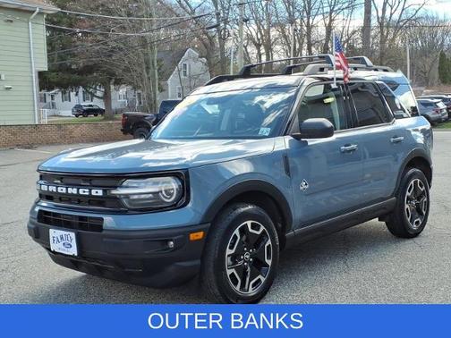 AZURE GRAY METALLIC TRI-COA 2024 Ford Bronco Sport OUTER BANKS
