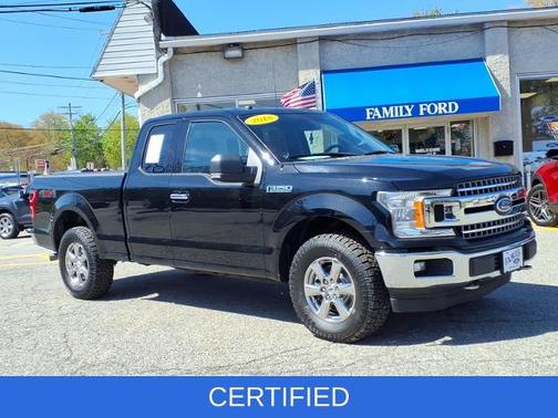 SHADOW BLACK 2018 Ford F-150 XLT