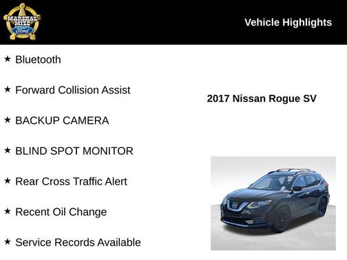 2017 Nissan Rogue SV