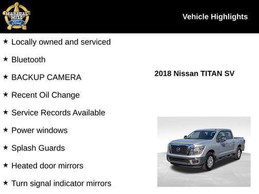 2018 Nissan Titan SV