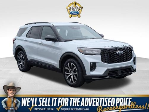 Space White Metallic 2026 Ford Explorer ST-Line