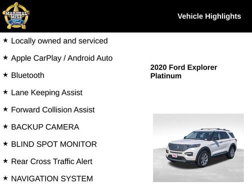 2020 Ford Explorer Platinum