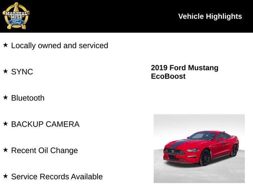 2019 Ford Mustang EcoBoost