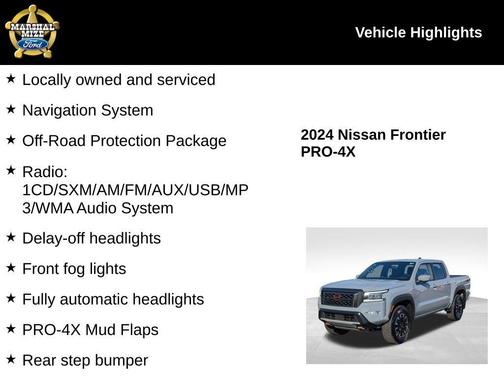 2024 Nissan Frontier PRO-4X