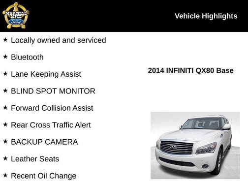 2014 INFINITI QX80 Base