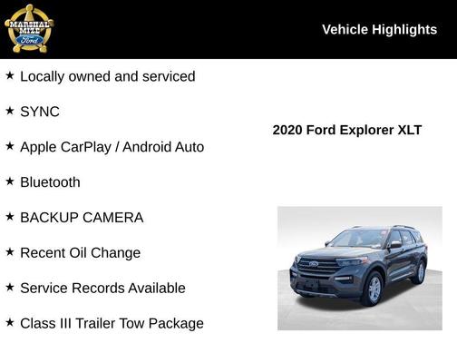 Magnetic Metallic 2020 Ford Explorer XLT