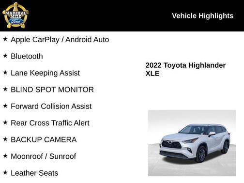 2022 Toyota Highlander XLE