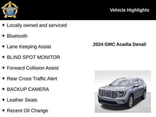 2024 GMC Acadia Denali