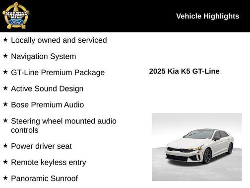 2025 Kia K5 GT-Line