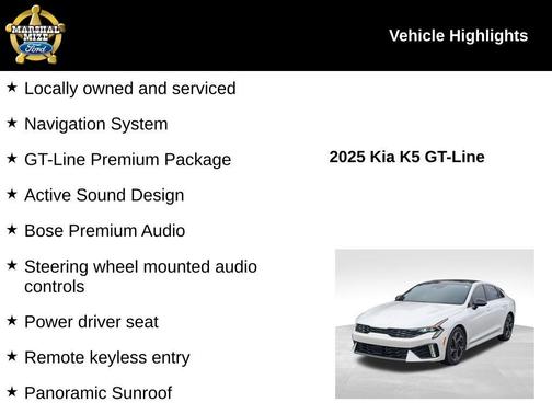 2025 Kia K5 GT-Line