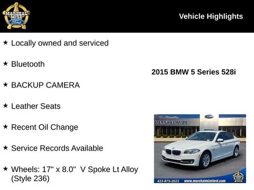 2015 BMW 528 i