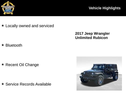 2017 Jeep Wrangler Unlimited Rubicon
