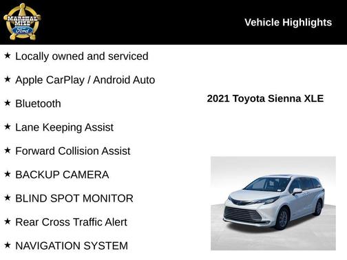 2021 Toyota Sienna XLE