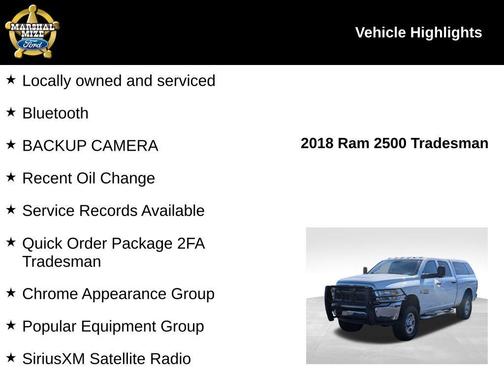 2018 RAM 2500 Tradesman