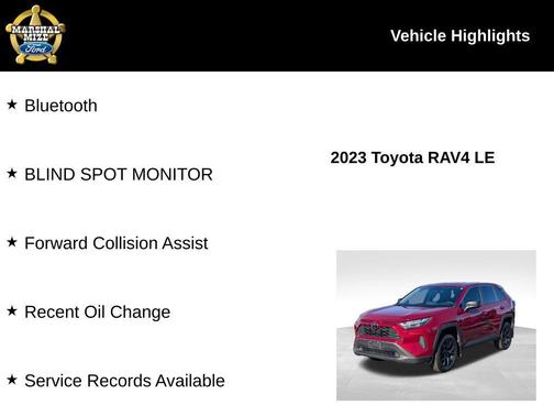 2023 Toyota RAV4 LE