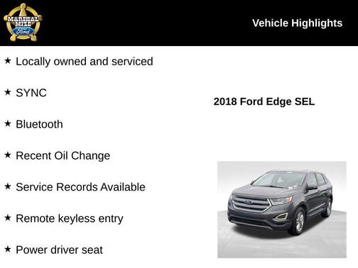 2018 Ford Edge SEL
