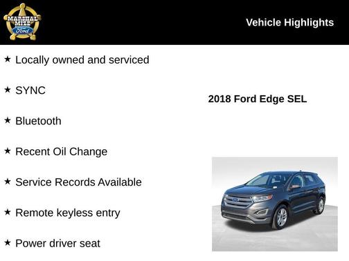2018 Ford Edge SEL