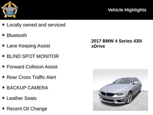 2017 BMW 430 Gran Coupe i xDrive