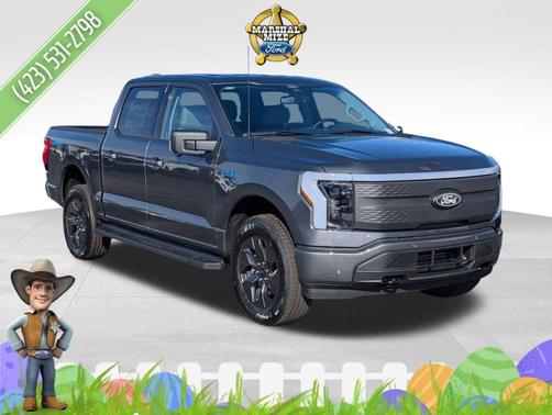 Carbonized Gray Metallic 2025 Ford F-150 Lightning Flash