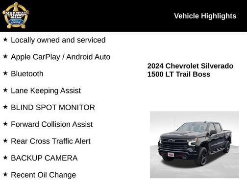 2024 Chevrolet Silverado 1500 LT Trail Boss