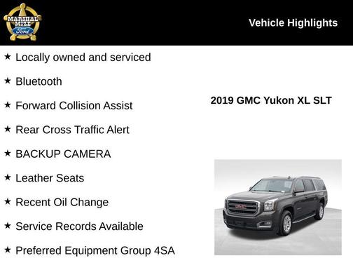 2019 GMC Yukon XL SLT