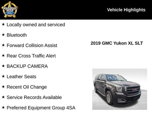 2019 GMC Yukon XL SLT