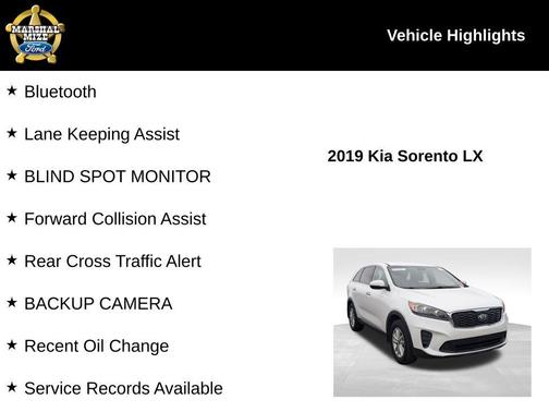2019 Kia Sorento LX