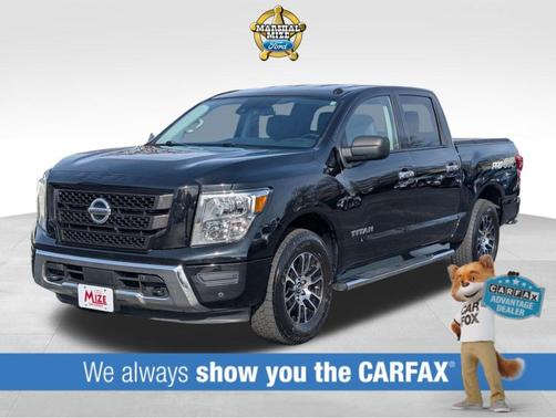 Black 2021 Nissan Titan SV Truck