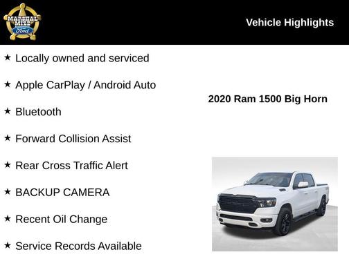 2020 RAM 1500 Big Horn