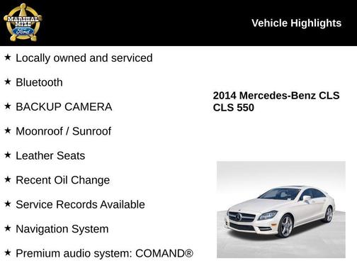 2014 Mercedes-Benz CLS-Class 