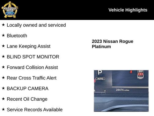 2023 Nissan Rogue Platinum