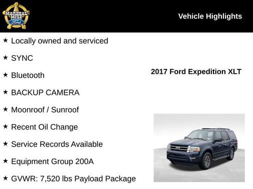 2017 Ford Expedition XLT