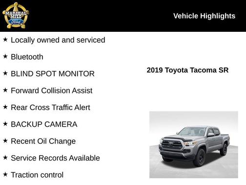 2019 Toyota Tacoma SR