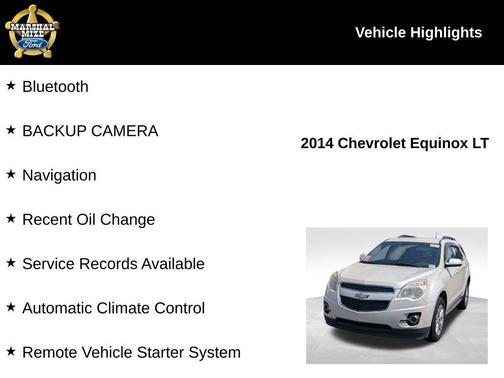 2014 Chevrolet Equinox 2LT