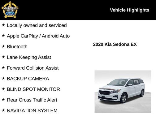 2020 Kia Sedona EX