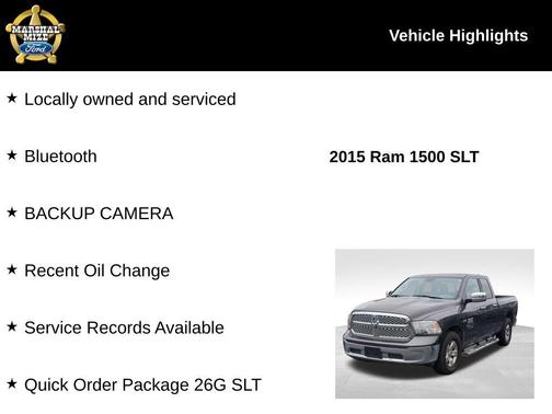 2015 RAM 1500 SLT