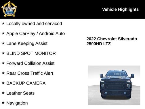 2022 Chevrolet Silverado 2500 LTZ