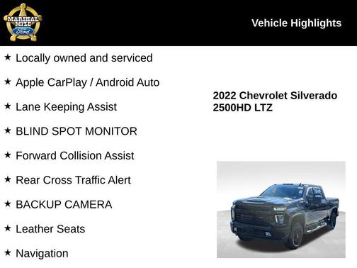 2022 Chevrolet Silverado 2500 LTZ