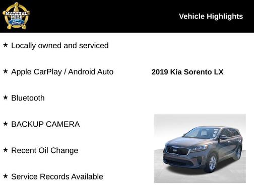 2019 Kia Sorento LX